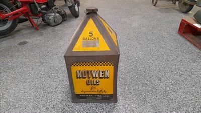 Lot 579 - NOTWEN  5 GALLON OIL CAN