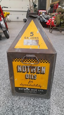 Lot 579 - NOTWEN  5 GALLON OIL CAN