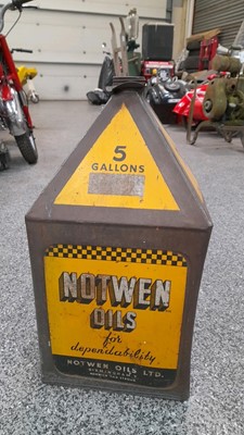 Lot 579 - NOTWEN  5 GALLON OIL CAN