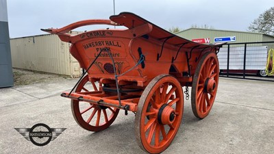 Lot 502 - J COOKE 4 WHEEL HORSE DRAWN HAY WAGON