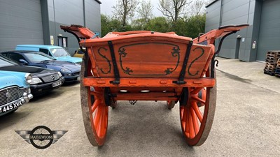 Lot 502 - J COOKE 4 WHEEL HORSE DRAWN HAY WAGON