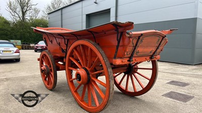 Lot 502 - J COOKE 4 WHEEL HORSE DRAWN HAY WAGON