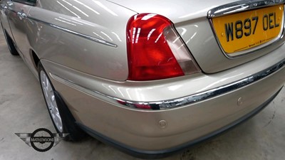 Lot 620 - 2000 ROVER 75 CONNOISSEUR SE AUTO