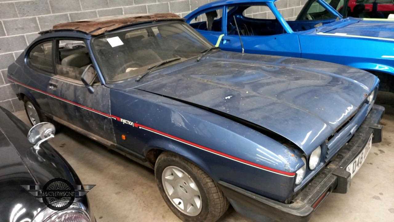 Lot 598 - 1987 FORD CAPRI INJECTION