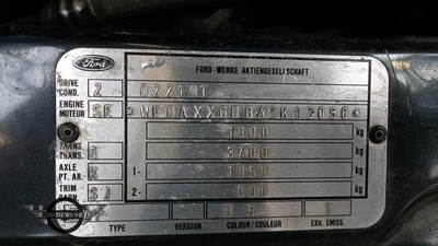 Lot 328 - 1995 FORD MONDEO 24V GHIA AUTO