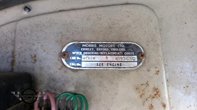 Lot 490 - 1965 MORRIS MINOR 1000