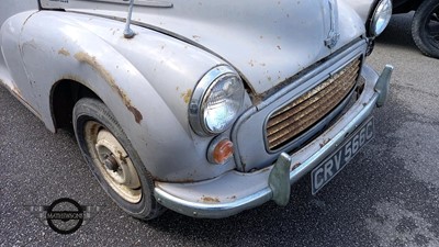 Lot 490 - 1965 MORRIS MINOR 1000