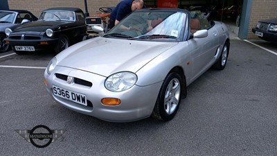 Lot 652 - 1998 MG F 1.8I VVC