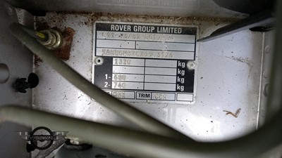 Lot 652 - 1998 MG F 1.8I VVC