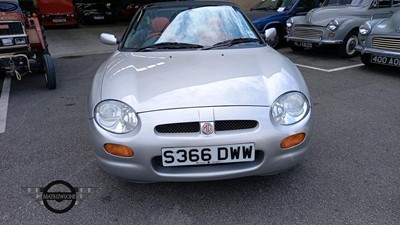 Lot 652 - 1998 MG F 1.8I VVC