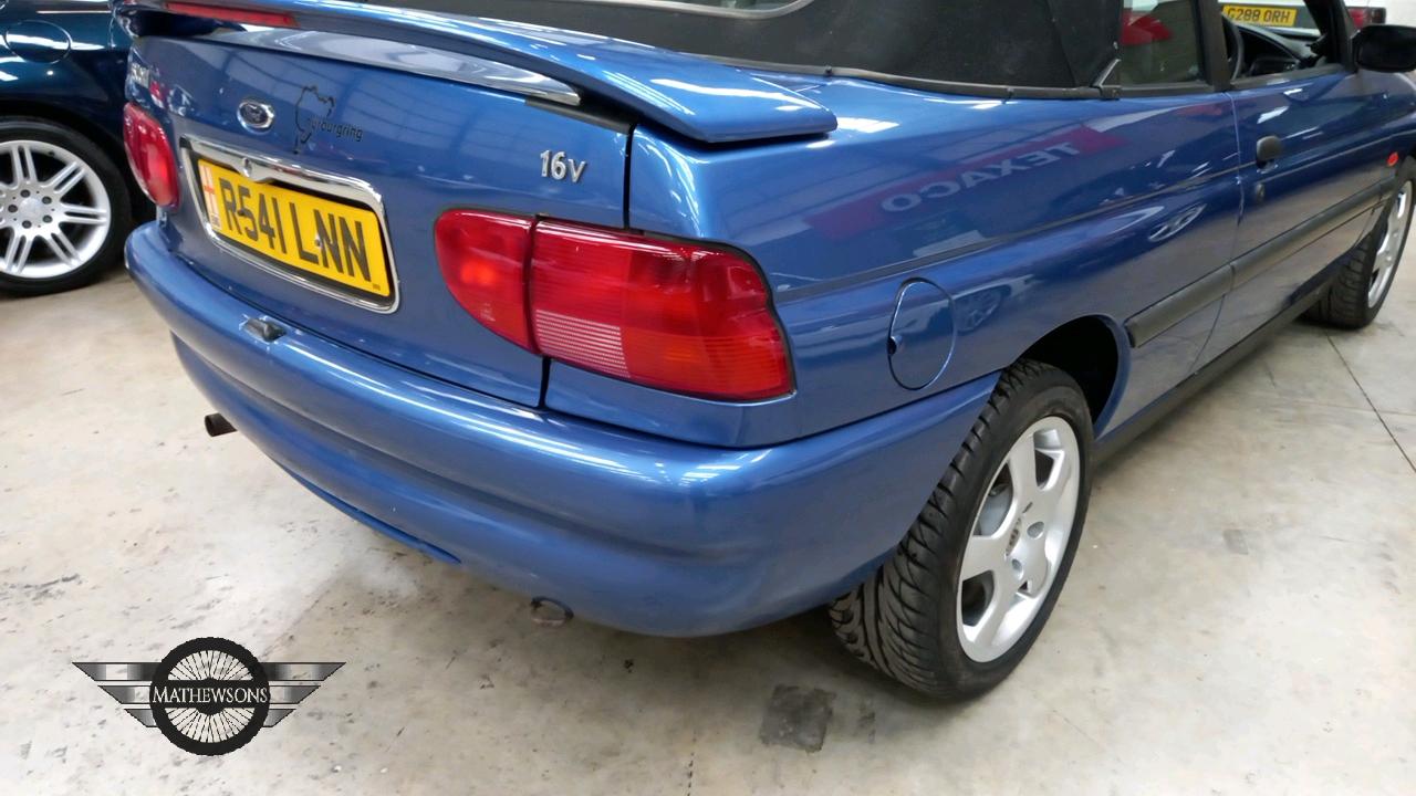 Lot 537 1997 FORD ESCORT CALYPSO