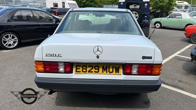 Lot 67 - 1988 MERCEDES 190E AUTO