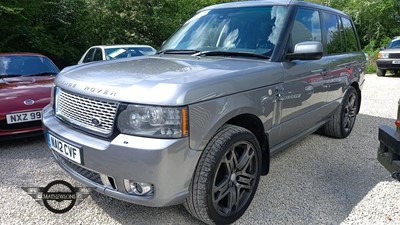 Lot 542 - 2012 LAND ROVER RANGE ROVER VOGUE TDV8 A