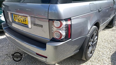 Lot 542 - 2012 LAND ROVER RANGE ROVER VOGUE TDV8 A