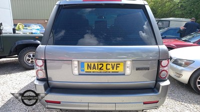 Lot 542 - 2012 LAND ROVER RANGE ROVER VOGUE TDV8 A