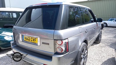 Lot 542 - 2012 LAND ROVER RANGE ROVER VOGUE TDV8 A