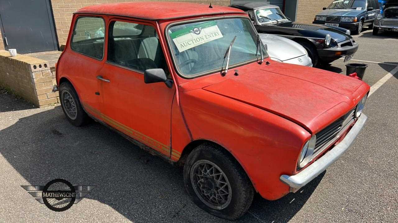 Lot 530 - 1980 AUSTIN MORRIS MINI 1275 GT