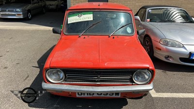 Lot 530 - 1980 AUSTIN MORRIS MINI 1275 GT