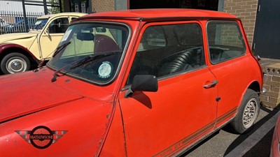 Lot 530 - 1980 AUSTIN MORRIS MINI 1275 GT