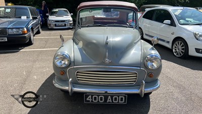 Lot 301 - 1959 MORRIS 1000