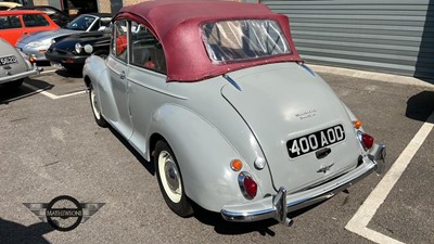 Lot 301 - 1959 MORRIS 1000