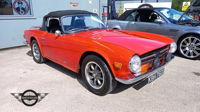 Lot 600 - 1969 TRIUMPH TR6