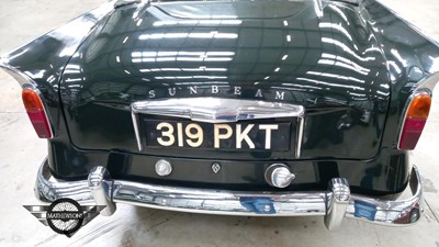 Lot 95 - 1961 SUNBEAM RAPIER