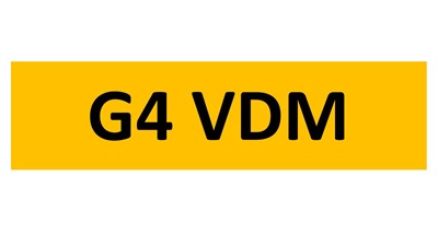 Lot 37-6 - REGISTRATION ON RETENTION - G4 VDM