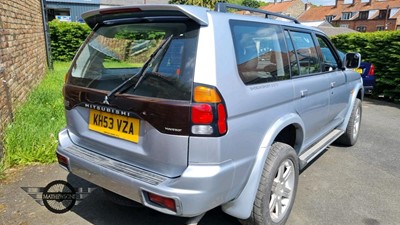 Lot 714 - 2004 MITSUBISHI SHOGUN SPORT WARRIOR TD