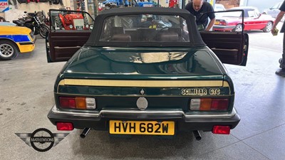 Lot 370 - 1981 RELIANT SCIMITAR GTC