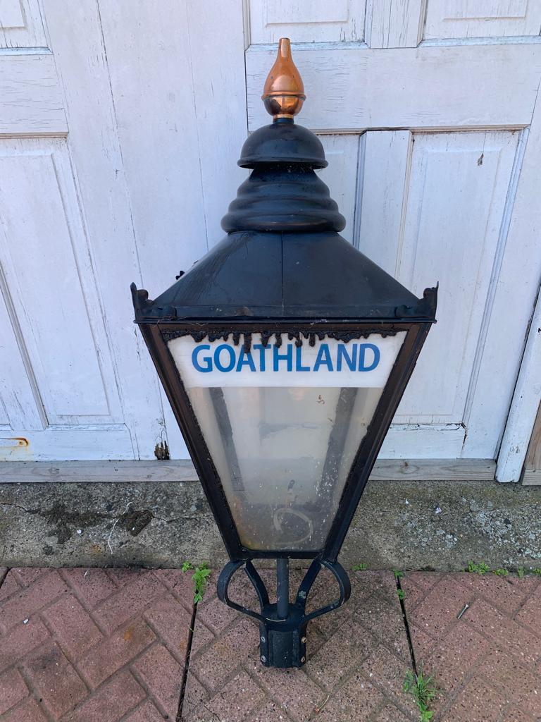 Lot 487 - GOATHLAND RAILWAY LAMP