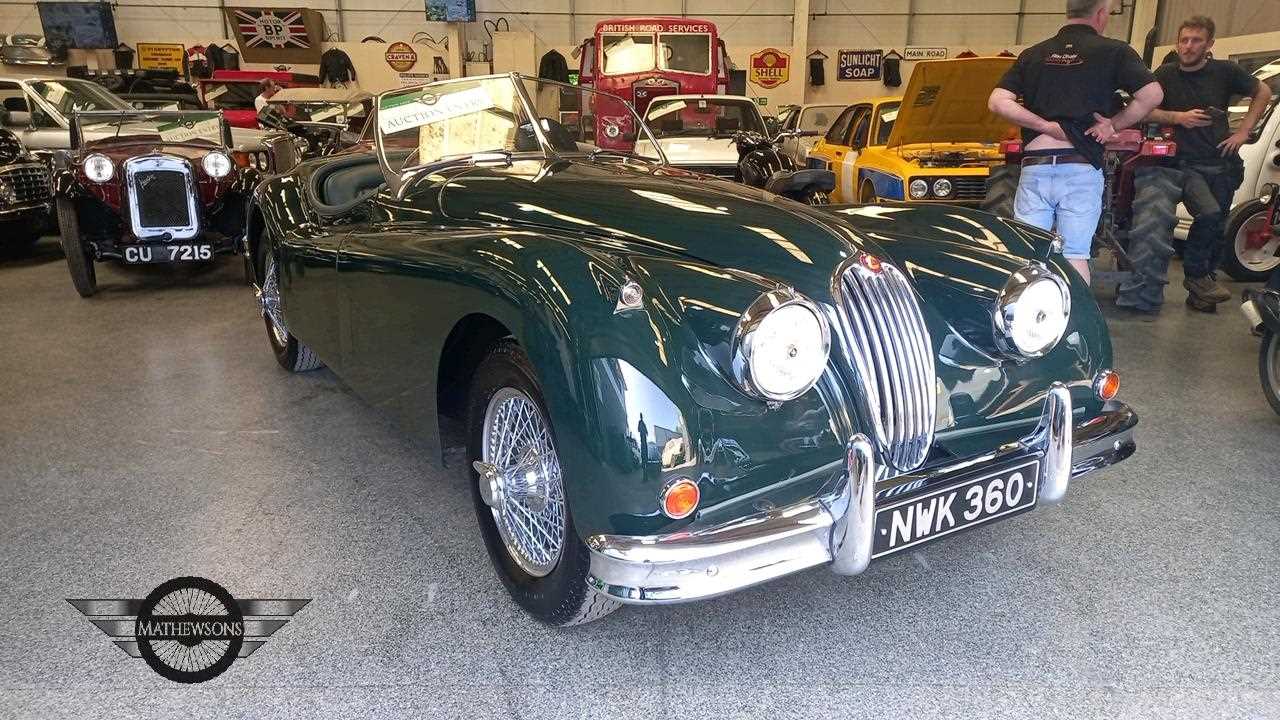 Lot 396 - 1955 JAGUAR XK