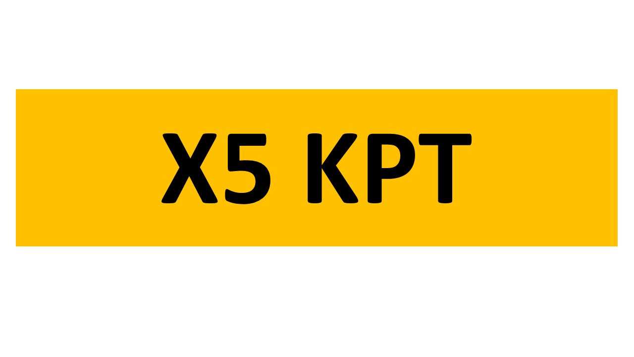 REGISTRATION ON RETENTION - X5 KPT
