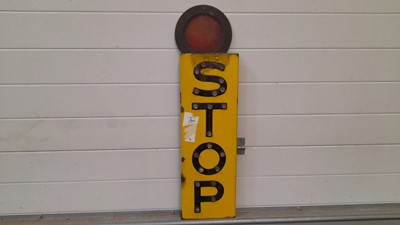 Lot 267 - YELLOW STOP SIGN