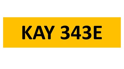 Lot 77-6 - REGISTRATION ON RETENTION - KAY 343E