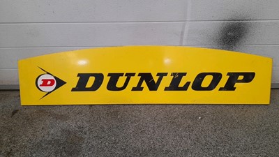 Lot 315 - 2X DUNLOP METAL SIGNS