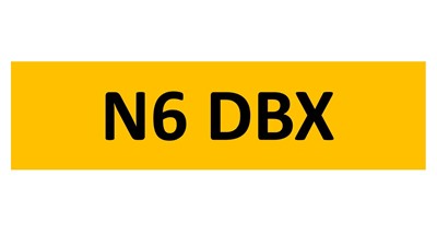 Lot 92-6 - REGISTRATION ON RETENTION - N6 DBX