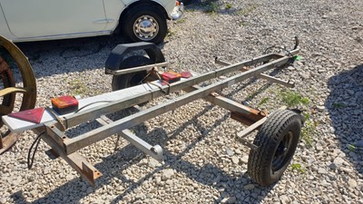 Lot 20 - DAVE COOPER TRAILER WITH ELECTRICS (RIGID)