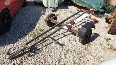 Lot 20 - DAVE COOPER TRAILER WITH ELECTRICS (RIGID)