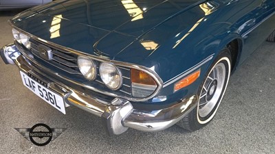 Lot 593 - 1972 TRIUMPH STAG