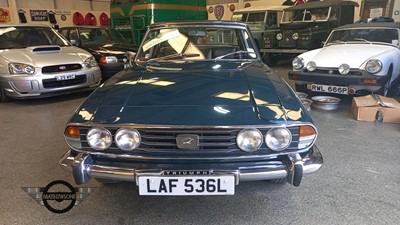 Lot 593 - 1972 TRIUMPH STAG