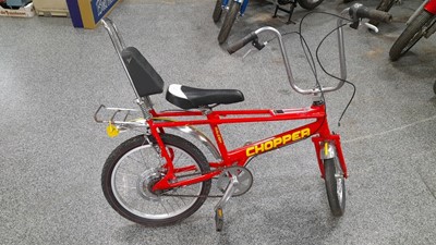 Lot 391 - MK 3 RALEIGH CHOPPER  1 X MISSING PEDAL