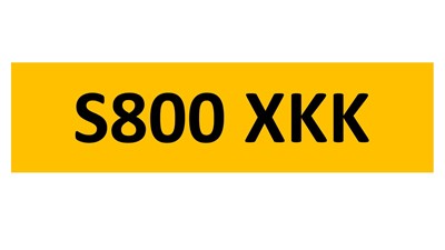 Lot 119-6 - REGISTRATION ON RETENTION - S800 XKK