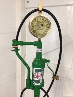 Lot 261 - RENOVATED CASTROL PUMP