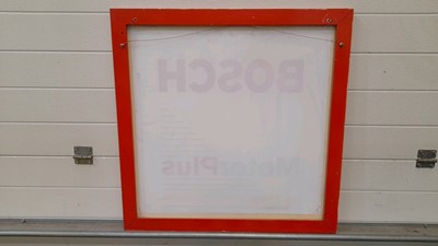 Lot 567 - BOSCH MOTOR PLUS SINGLE SIDED SIGN 30" X 30"