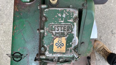 Lot 176 - 1972 LISTER ENGINE