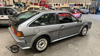 Lot 300 - 1989 VOLKSWAGEN SCIROCCO SCALA