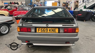 Lot 300 - 1989 VOLKSWAGEN SCIROCCO SCALA