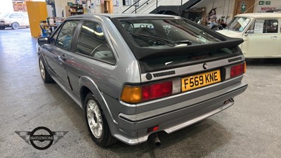 Lot 300 - 1989 VOLKSWAGEN SCIROCCO SCALA