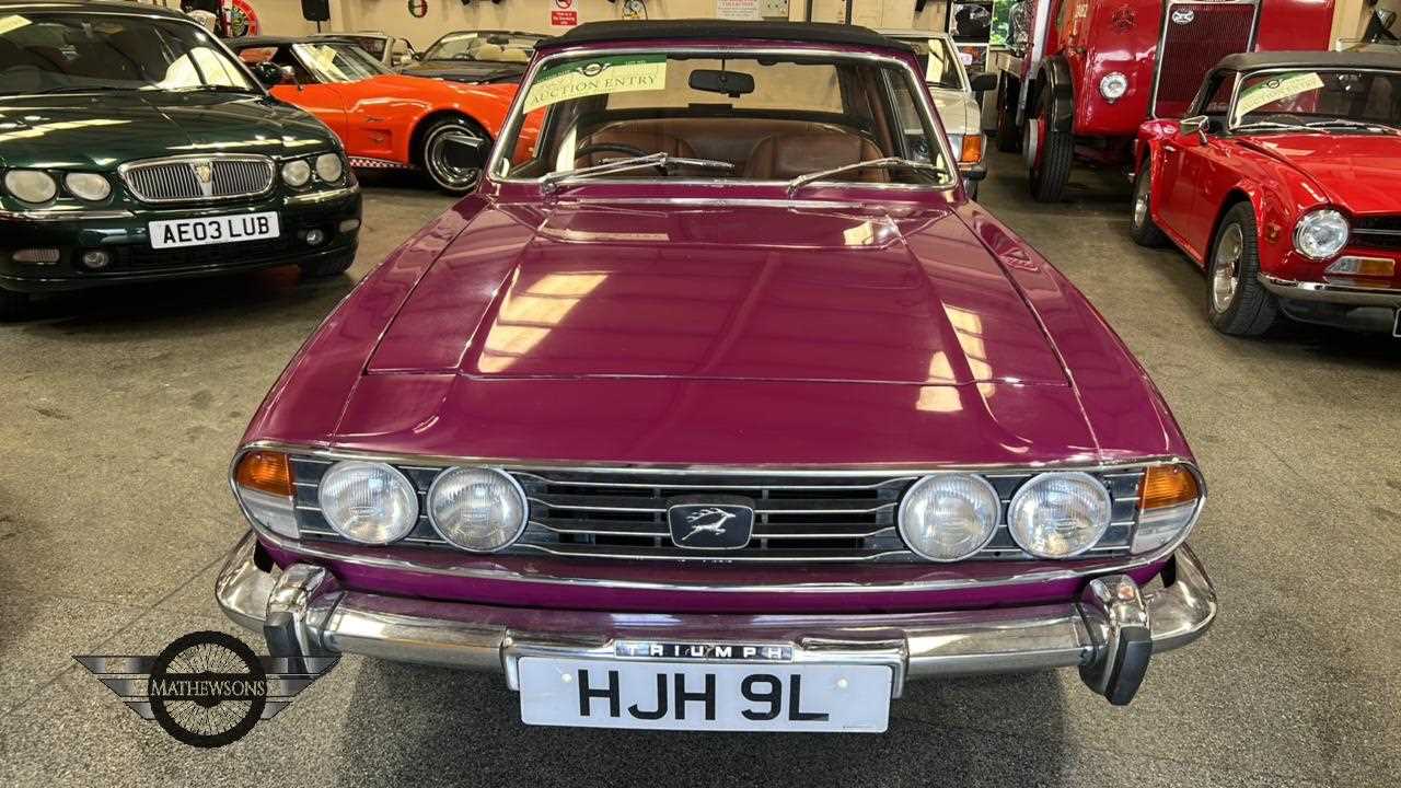 Lot 318 - 1972 TRIUMPH STAG AUTO